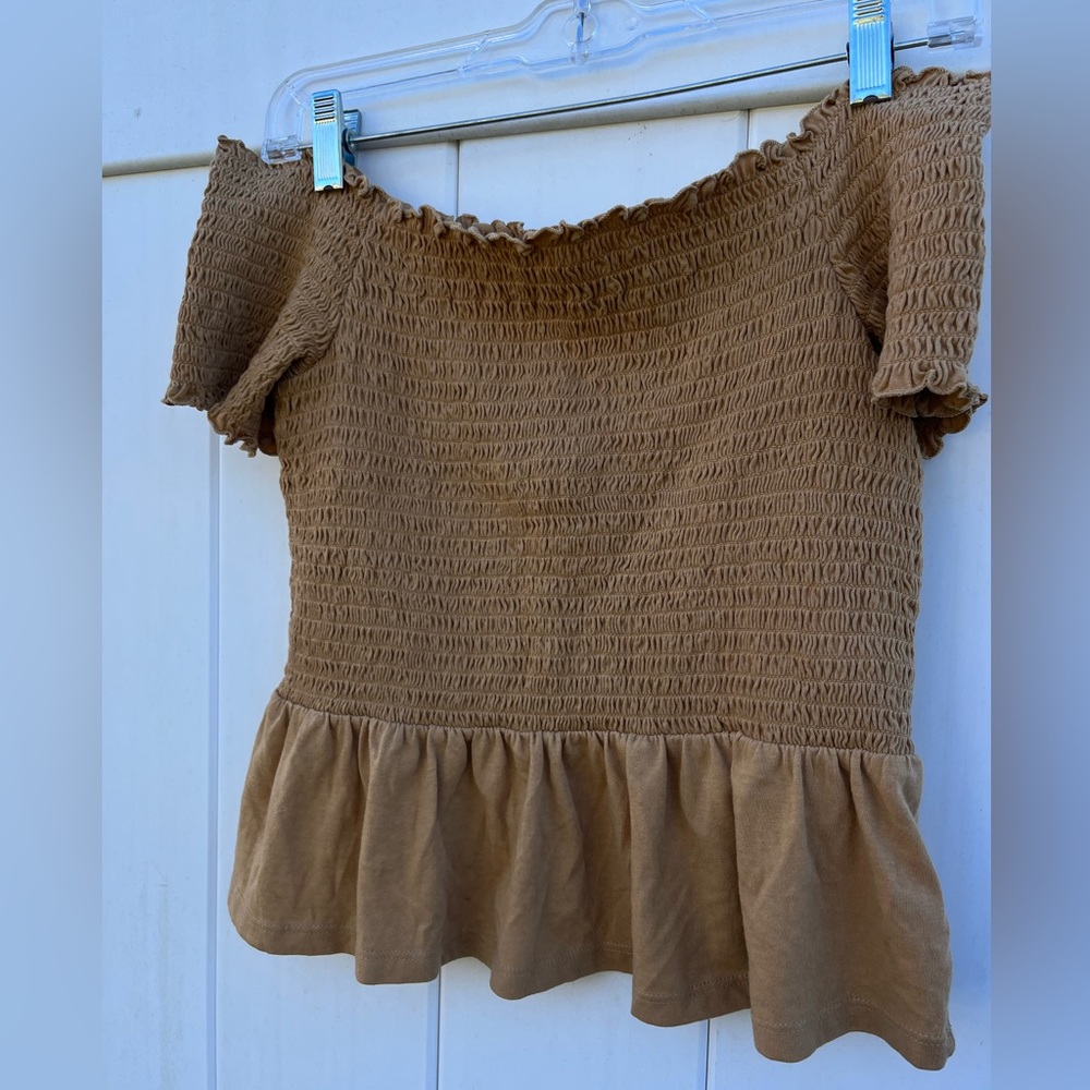 American Eagle Peplum Top